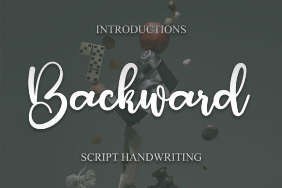 Backward: A Handwritten Font That Elevates Digital Branding and Web Layouts