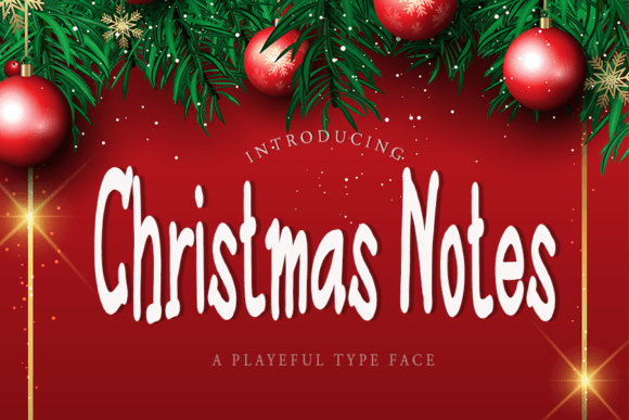 Christmas Notes: A Festive Script Font for Elegant Editorial Design