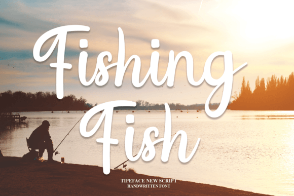 Fishing Fish: A Handwritten Font That Elevates Small Business Branding
