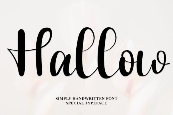 Hallow: A Designer’s Take on This Stylish Script Font