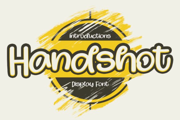 Handshot: A Playful Handwritten Font for Crafty Brand Designs