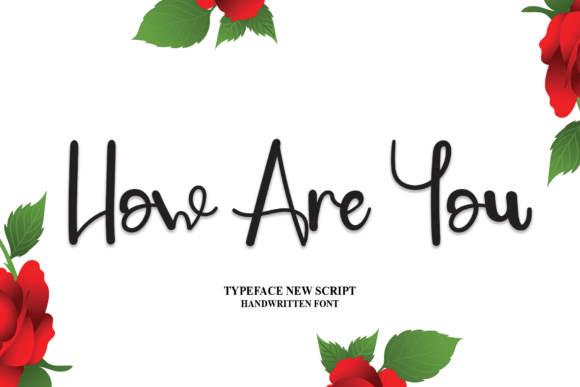 How Are You: A Handwritten Font That Brings Warmth to Your Creative Projects