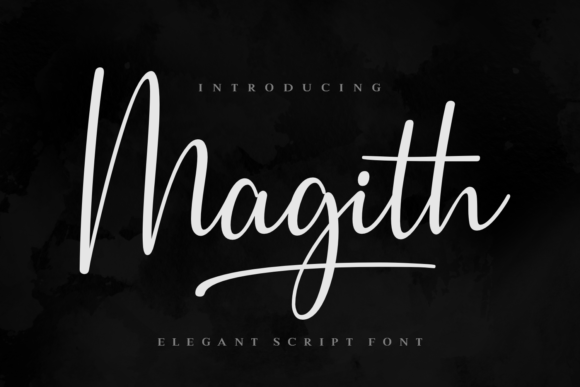 Magith: The Script Font That Elevates Campaign Typography