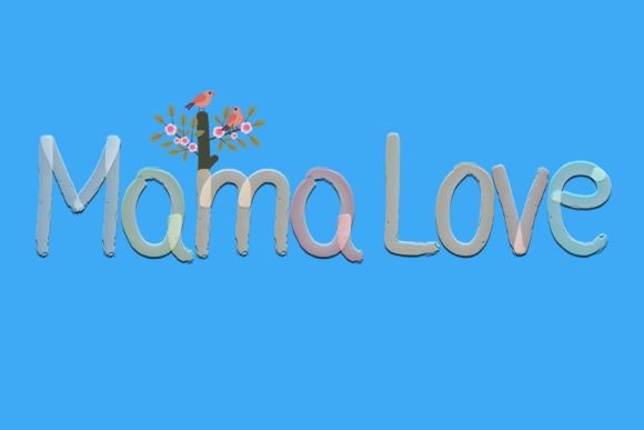 Mama Love: A Quirky Handwritten Font for Playful Branding Projects