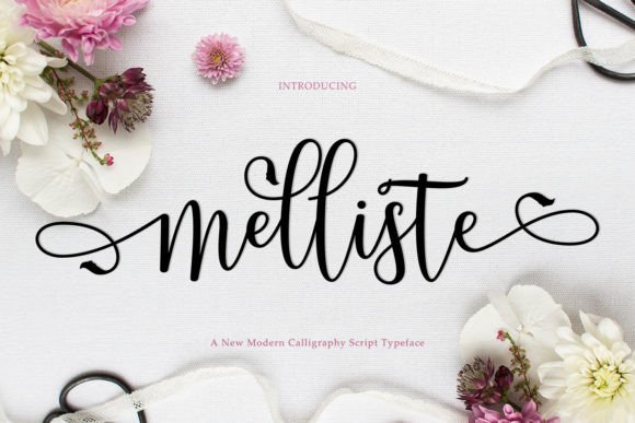 Melliste: The Script Font That Turns Craft Designs into Art