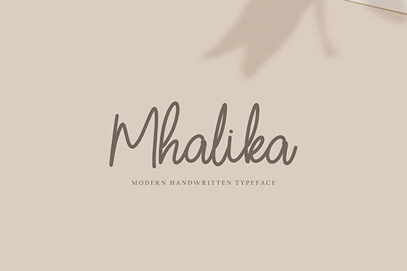 Mhalika: A Handwritten Font That Elevates Craft & Product Design