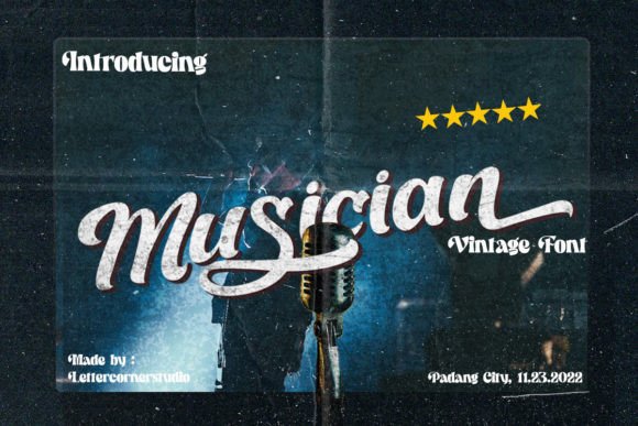 Musician: The Handwritten Font That Elevates Campaign Typography