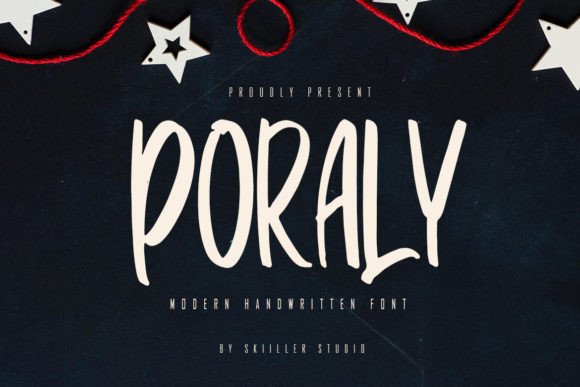 Poraly: A Handwritten Font That Elevates Web Design With Personality