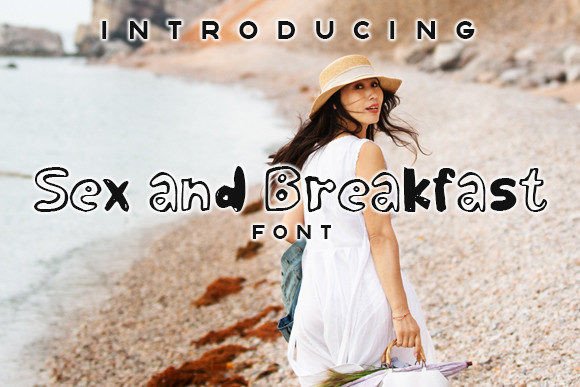 Sex and Breakfast: A Playful Handwritten Font for Modern Web Design