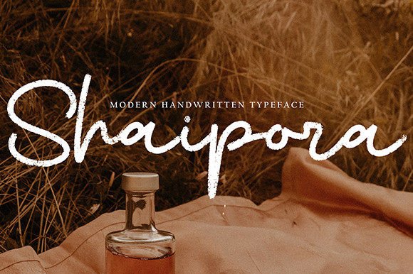 Shaipora: A Charming Script Font for Crafters and Product Designers