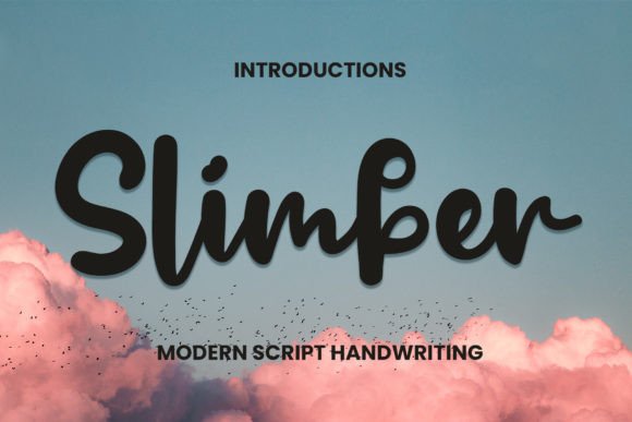 Slimber: A Stylish Handwritten Font for Crafters and Makers
