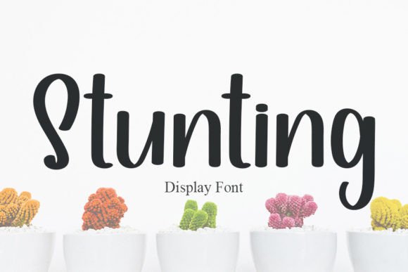 Stunting: A Handwritten Font That Elevates Editorial Design