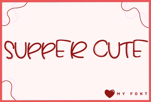 Supper Cute: A Handwritten Font That Brings Warmth to Editorial Design