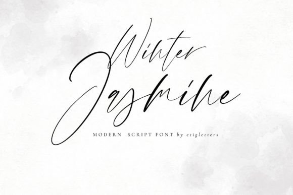 Winter Jasmine: A Script Font for Elegant Web Design