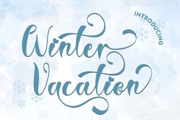 Winter Vacation Font: A Web Designer’s Experience Adding Whimsy to a Digital Brand